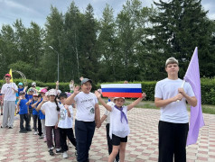 Юные спортсмены начали День России забегом  лето -2026