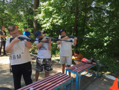 Пулевая стрельба из пневматической винтовки! Старт дан!