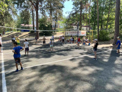 Соревнования по волейболу в рамках спартакиады в Усладе!