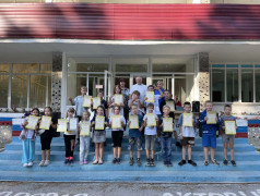 Торжественное закрытие 2-ой лагерной смены в ДКОЦСТ "Услада"