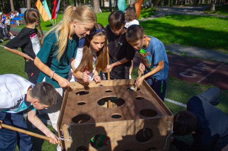 В Заслоновграде прошли игры на сплочение: кто же стал самым дружным отрядом?