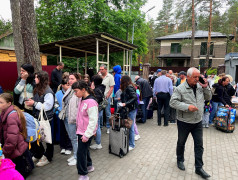 Открываем первую лагерную смену в ДОЛ "Зелёный огонек" ЮВЖД