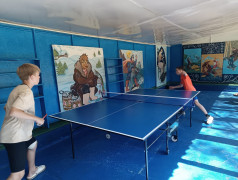 Кто кого? Турнир по шашкам и настольному теннису в ДОЛ "Яльчик"