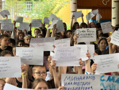  Бессмертный полк в ДОЛ им.Ю. Гагарина