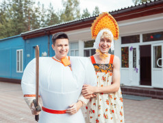 В "Маяке" зажгли звёзды комического футбола!