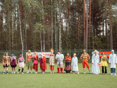 В "Маяке" зажгли звёзды комического футбола!