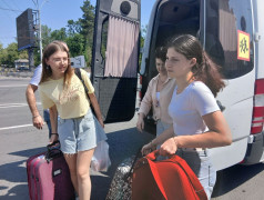 Конец смены в ДОЛ "Локомотив"