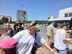 Конец смены в ДОЛ "Локомотив"