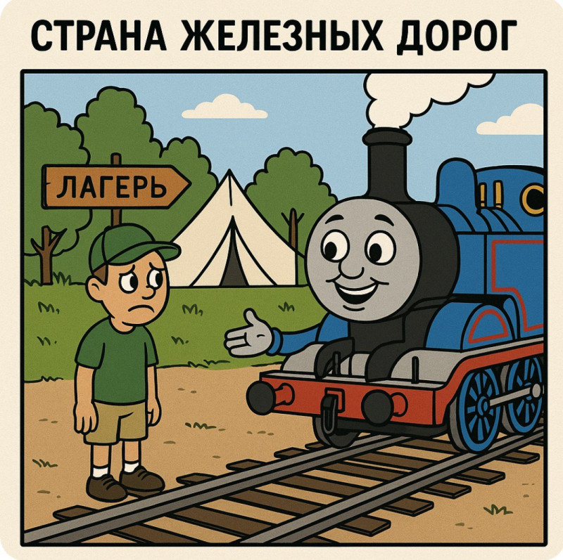 Вперед в лагерь 