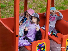 Внимание! Поезд прибывает на платформу ДОЦ &laquo;Старая Руза&raquo;! 