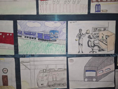 Конкурс рисунков под названием "Работа родителей - гордость моя".