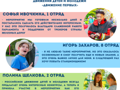 12 направлений деятельности Российского движения детей и молодежи &laquo;Движение первых&raquo;