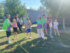 Спортивные игры от Тин-лиги в ДОЛ "Локомотив "