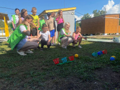 Спортивные игры от Тин-лиги в ДОЛ "Локомотив "