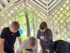 День физкультурника в ДОЛ им. Зои Космодемьянской