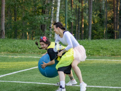 &laquo;Комический футбол&raquo; в лагере &laquo;Маяк&raquo;: смех, азарт и команда!