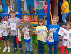 Командно-стратегическая игра "Вызов" в лагере "Сосновый бор"