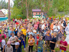 Командно-стратегическая игра "Вызов" в лагере "Сосновый бор"