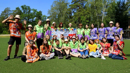 В ДОЛ «Зелёный Огонёк» сформирован новый отряд — ТИН-ЛИГА!