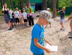 Командно-стратегическая игра "Вызов" в лагере "Сосновый бор"