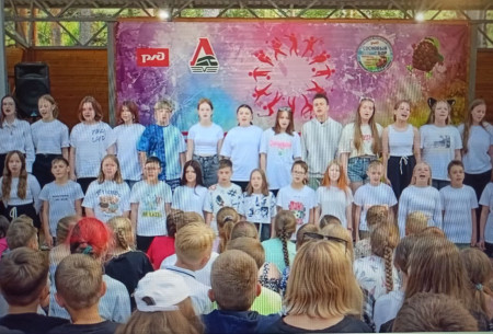 Битва хоров. Творческий конкурс в лагере 