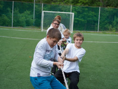 Спортивный дух и дружба.