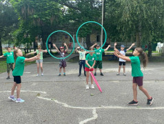 Открытие спартакиады, ДОЛ "Локомотив" 