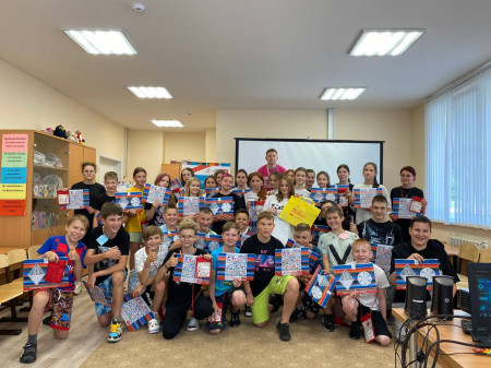 Железнодорожная игротека и Железное здоровье. Старт программ в лагере 