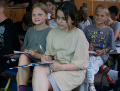 Вступительное занятие Железного Здоровья и Железной Игротеки в ДОЛ "Маяк"