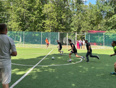 Товарищеская встреча по футболу с меж муниципальным отделом МВД "Абдулинский"