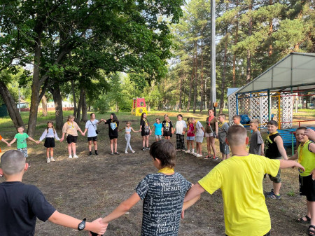 Знатоки русских народных игр в ДОЛ им. Зои Космодемьянской