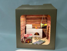 Семейные традиции в картонной коробке. ДОЛ "Зеленый огонек".