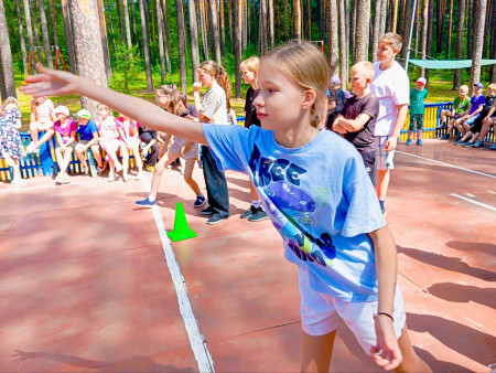 Весёлые старты для малышей