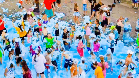 Пенная вечеринка - дарим беззаботное детство