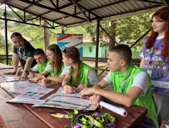 ОТРЯД ТИН-ЛИГИ В ЛАГЕРЕ