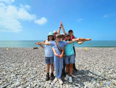 Знакомство с морем!