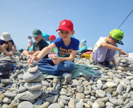 Знакомство с морем!