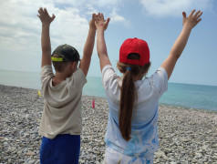 Знакомство с морем!