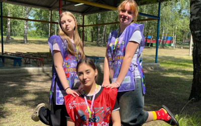 Начало работы подростков в Тин-лиге педагогического состава в ДОЛ им. З. Космодемьянской