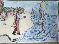 Конкурс рисунков "Сказки Александра Сергеевича Пушкина"