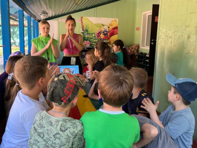 Тин- лига в работе с тренером ДОЛ им. Зои Космодемьянской