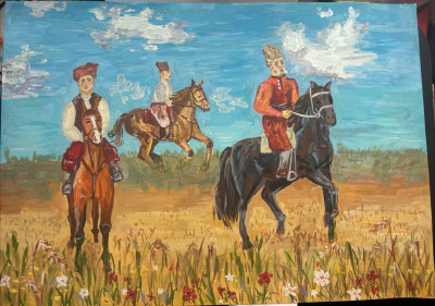 История Героев в рисунках