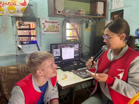 В лагере стартовала радиорубка! 