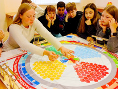 Платформа №7 Наследники железнодорожной славы в лагере "Сосновый бор"