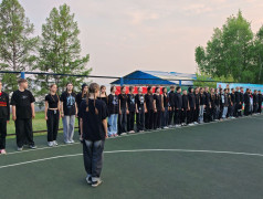  В ДОЛ "Звёздный" прошёл смотр песни и строя! 