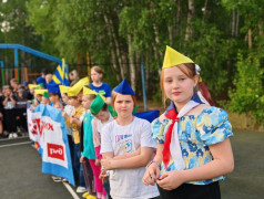  В ДОЛ "Звёздный" прошёл смотр песни и строя! 