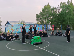  В ДОЛ "Звёздный" прошёл смотр песни и строя! 