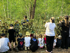  ДОЛ "Звёздный" в деле! Плетём маскировочные сети 