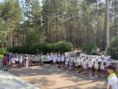 В лагере "Солнечный" открылась 2 смена