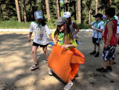 В лагере "Солнечный" открылась 2 смена